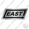 Image of East Logo 18 inch Decal Kit Trailer- Aftermarket Kit