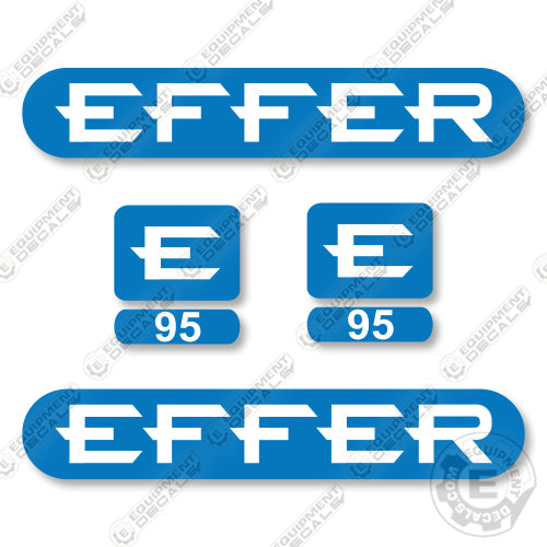 EFFER 95-3S Decal Kit Crane -  Aftermarket Kit