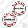 Image of Fontaine Specialized Circle Logo 8 Inch Decal Kit Trailer - Aftermarket Kit