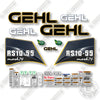 Image of GEHL RS10-55 Mark 74 Decal Kit Telehandler - Aftermarket Kit