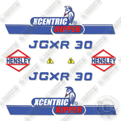 Hensley JGXR30 Decal Kit General Purpose Bucket - Aftermarket Kit