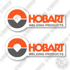 Hobart Logo 15 Inch Set of 2 Decal Kit Logo - Aftermarket Kit
