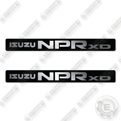 Isuzu NPR XD Decal Kit Work Truck - Aftermarket Kit
