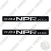 Image of Isuzu NPR XD Decal Kit Work Truck - Aftermarket Kit