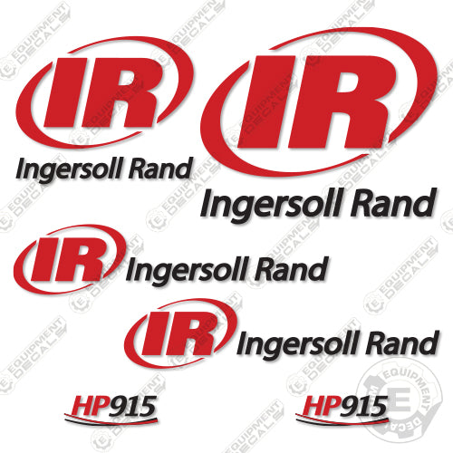 Ingersoll Rand HP915 Decal Kit Air Compressor - Aftermarket Kit
