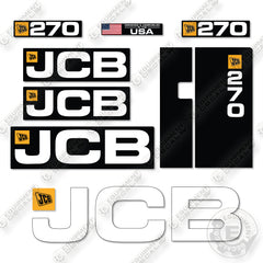 JCB 270 Decal Kit Vertical Lift - Aftermarket Kit