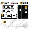 Image of JCB 270 Decal Kit Vertical Lift - Aftermarket Kit