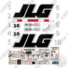Image of JLG G10-43A Decal Kit Telehandler - Aftermarket Kit