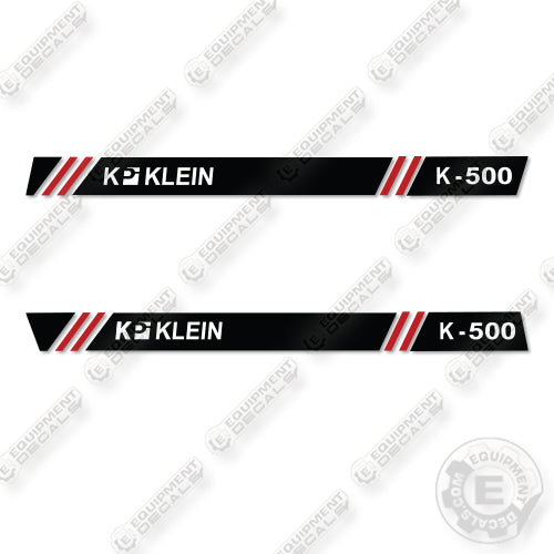 Klein K-500 Decal Kit Water Truck  - Aftermarket Kit