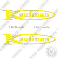 Kaufman Hi-Tensile Decal Kit Trailer - 22 Inches - Aftermarket Kit