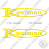 Image of Kaufman Hi-Tensile Decal Kit Trailer - 22 Inches - Aftermarket Kit