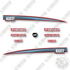 Image of KIOTI RX6020 Decal Kit Compact Utility Tractor - Aftermarket Kit