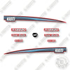 Image of KIOTI RX6620 Decal Kit Compact Utility Tractor - Aftermarket Kit