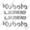 Image of Kubota LX2610 Decal Kit Compact Utility Tractor  -Aftermarket Kit
