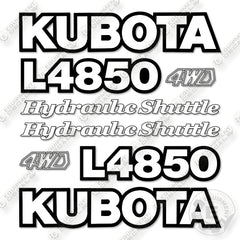 Kubota L4850 Decal Kit Compact Tractor- Aftermarket Kit