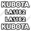 Image of Kubota LA1162 Decal Kit Front End Loader  - Aftermarket Kit