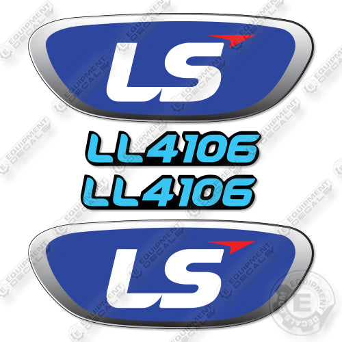 LS LL4106 Decal Kit Front End Loader- Aftermarket Kit