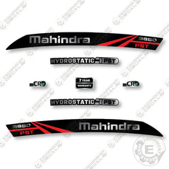 Mahindra 3650 PST Decal Kit Tractor - Aftermarket Kit