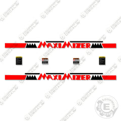 Maximizer Tank Logo Stripes Decal Kit Tank  - Aftermarket Kit
