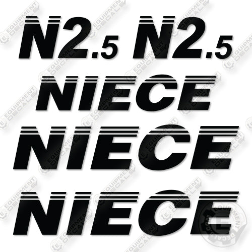 Niece N2.5 Decal Kit Water Tank -Aftermarket Kit