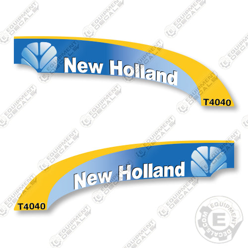 New Holland T4040 Decal Kit Tractor-  Aftermarket Kit