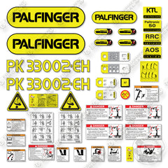 Palfinger PK33002 Decal Kit Crane- Aftermarket Kit