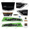 Image of Polaris Ranger 570 2018 Decal Kit UTV - Green -Aftermarket Kit