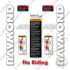 Raymond Forward Facing Reach 772-DR32TT--7720-DR32TT Decal Kit Forklift - Aftermarket Kit