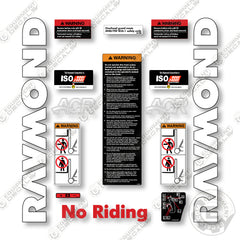 Raymond Side Facing Reach 730-R45TT Decal Kit Forklift - Aftermarket Kit
