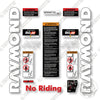 Image of Raymond Side Facing Reach 730-R45TT Decal Kit Forklift - Aftermarket Kit