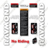 Image of Raymond Pacer 425-C50TT--4250-C50TT Decal Kit Forklift - Aftermarket Kit