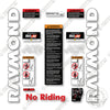 Image of Raymond Side Facing Reach 772-R45TT 7720-R45TT Decal Kit Forklift - Aftermarket Kit