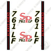 Image of SP 761LF Decal Kit Harvester - Aftermarket Kit