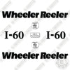 Image of Slabach i60 Decal Kit Wheeler Reeler - Aftermarket Kit