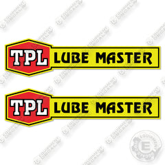 TPL Lube Master Logo 13 Inches Decal Kit Lube Truck - Aftermarket Kit