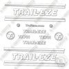 Image of Trail-Eze TE701 Decal Kit Trailer - Aftermarket Kit
