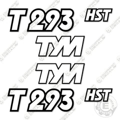TYM 293 Decal Kit Tractor - Aftermarket Kit
