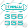 Image of Tennant 335 Decal Kit Sweeper - Aftermarket Kit
