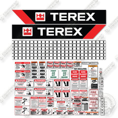 Terex LT40 Decal Kit Bucket Truck- Aftermarket Kit