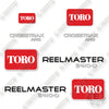 Image of Toro 5410-D Decal Kit Mower- Aftermarket Kit