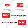 Image of Toro 5610-D Decal Kit Mower- Aftermarket Kit