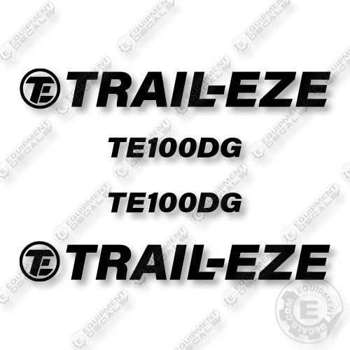 Trail-Eze TE100DG Decal Kit Trailer - Aftermarket Kit