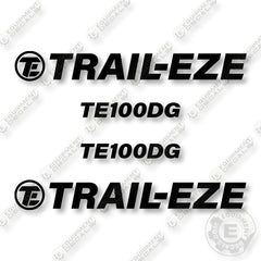 Trail-Eze TE100DG Decal Kit Trailer - Aftermarket Kit