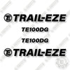 Image of Trail-Eze TE100DG Decal Kit Trailer - Aftermarket Kit