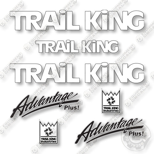 Trail King TK22FA Decal Kit Trailer - Aftermarket Kit