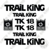 Image of Trail King TK18 Decal Kit Trailer - Aftermarket Kit
