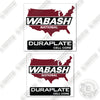 Image of Wabash National Cell Core Decal Kit Dry Van Trailer - Aftermarket Kit