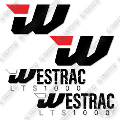 Westrac LTS1000 Decal Kit Mini Track Loader -Aftermarket Kit