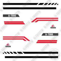 Fits Advantage A-7000 Water Truck Decal Kit (Copy)