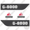 Image of Advantage G-8000 Decal Kit Water Truck - Aftermarket Kit